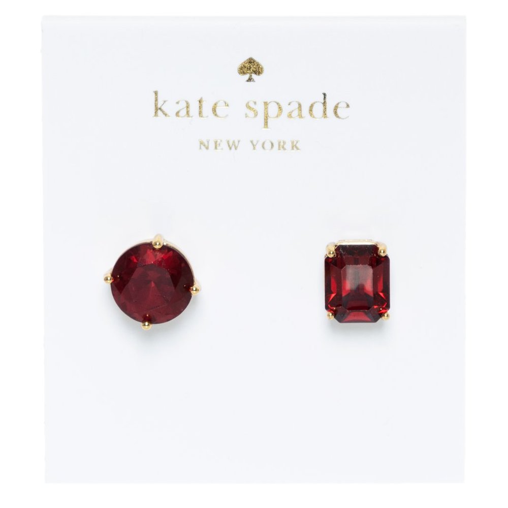NWT Kate Spade Bright Ideas Mismatched Pink Earring Studs